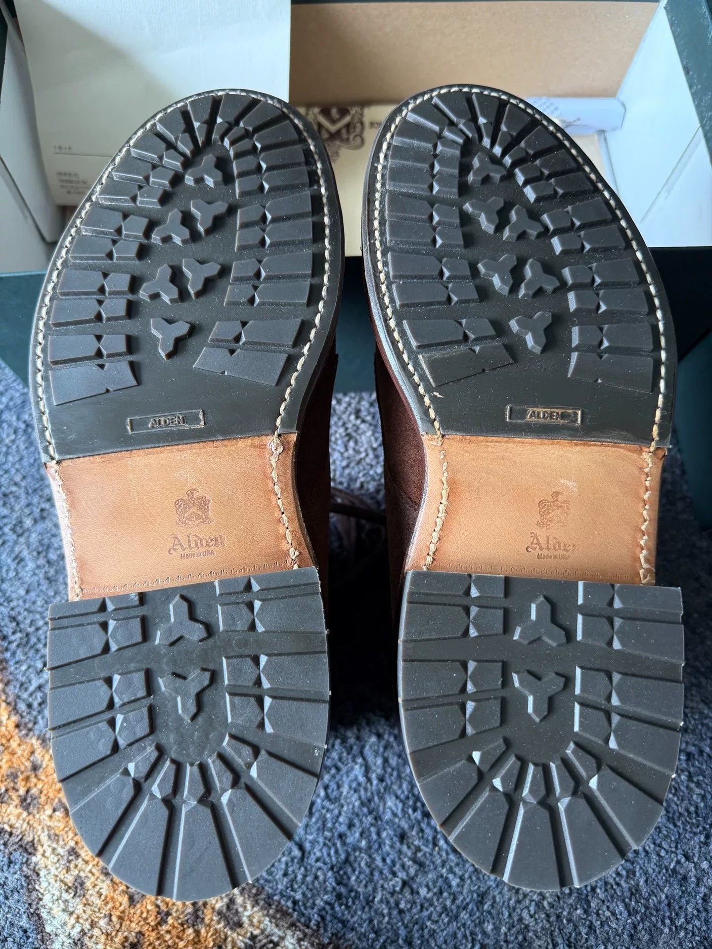 Alden Indy Brown Suede Boots