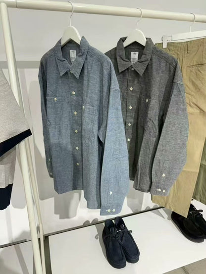 VISVIM 24AW LANGER CHAMBRAY L/S