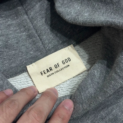 Fear of God Sixth Collection Gray Hoodie