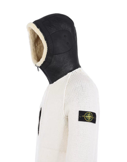 stone island president knit with hood