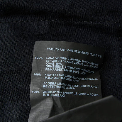 Saint Laurent Men's Black Wool Trousers