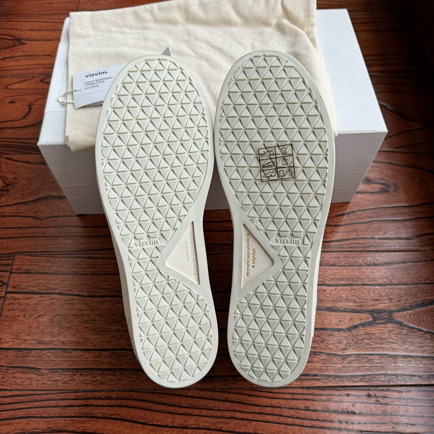Visvim 25ss Corda Folk Ostrich Leather Sneakers