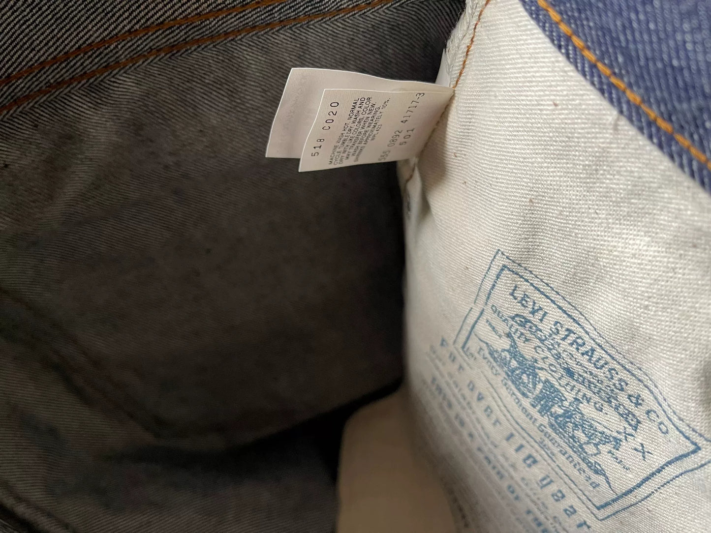 Levi's LVC 501 60s Big E 1992