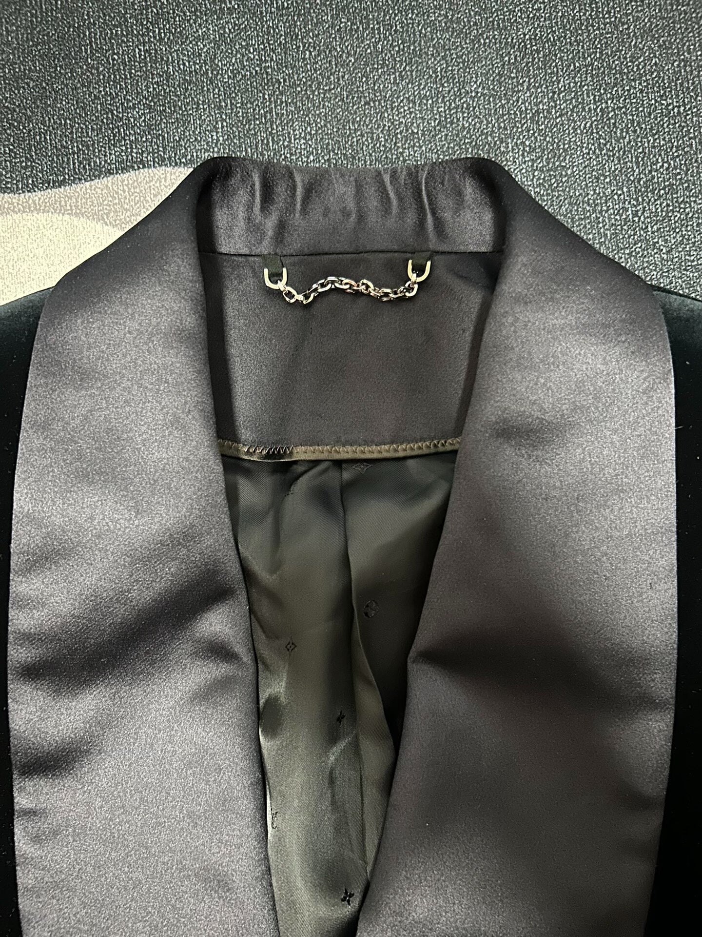 Louis Vuitton Velvet Double-Breasted Jacket