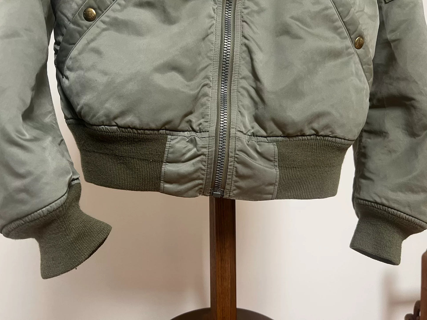 VISVIM 16AW Olive Green MA1 Jacket