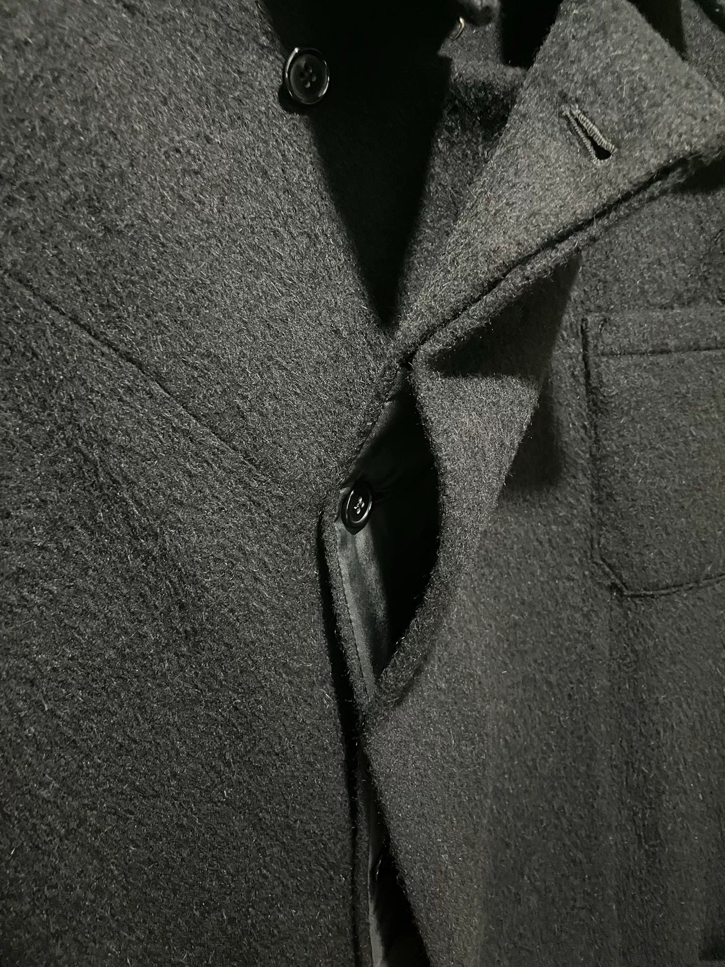 Yohji Yamamoto 97AW Leather Rope Belt Coat