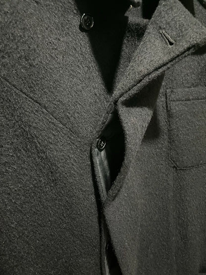 Yohji Yamamoto 97AW Leather Rope Belt Coat