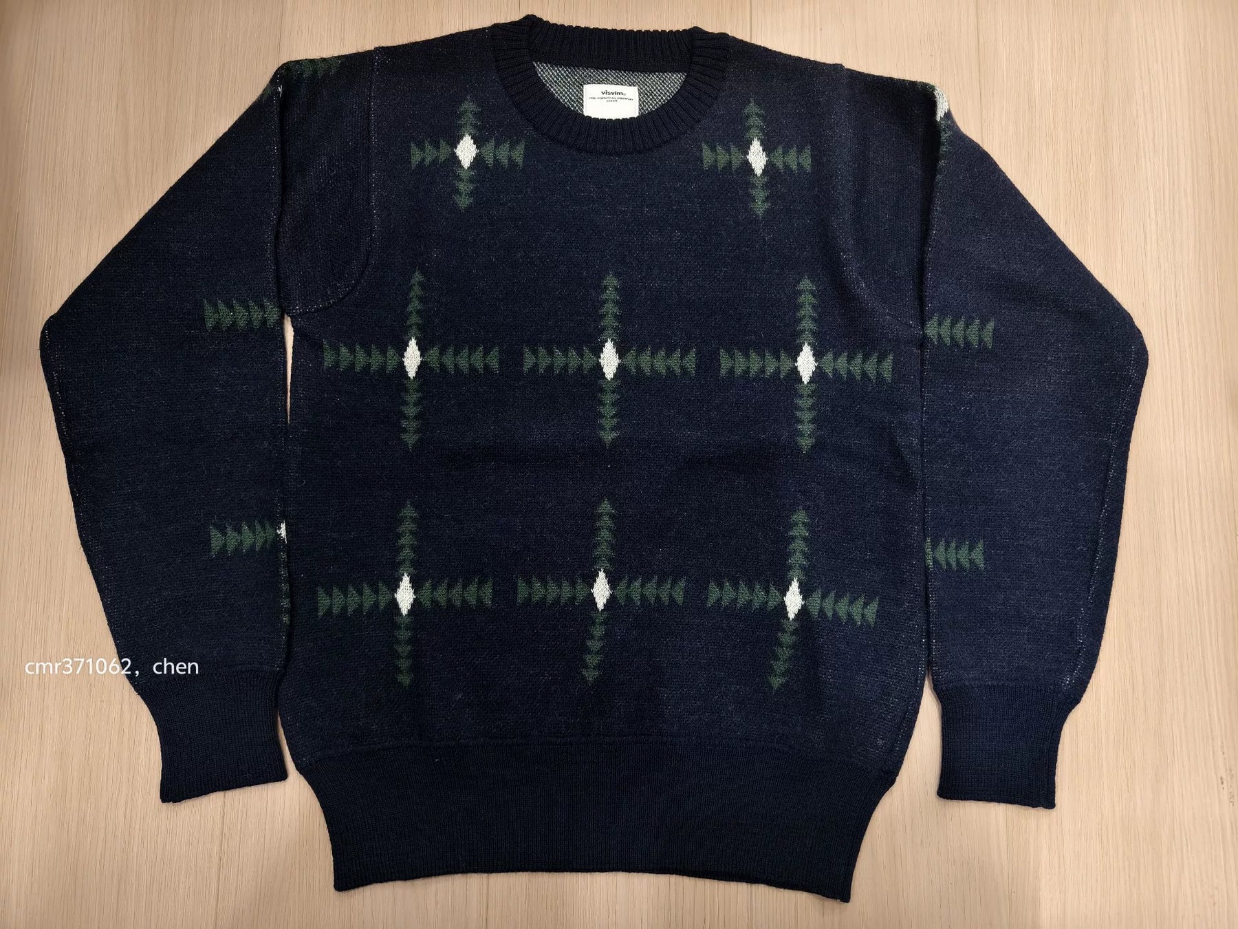 Visvim 18AW Vintage Jacquard Knit Blanket