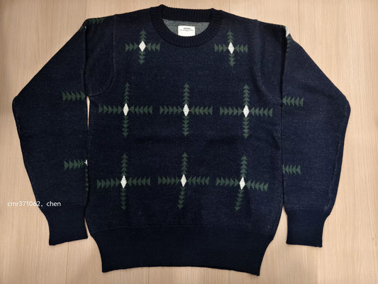 Visvim 18AW Vintage Jacquard Knit Blanket