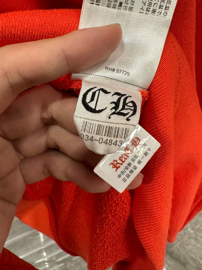 Chrome Hearts Mattyboy Orange Graffiti Hoodie