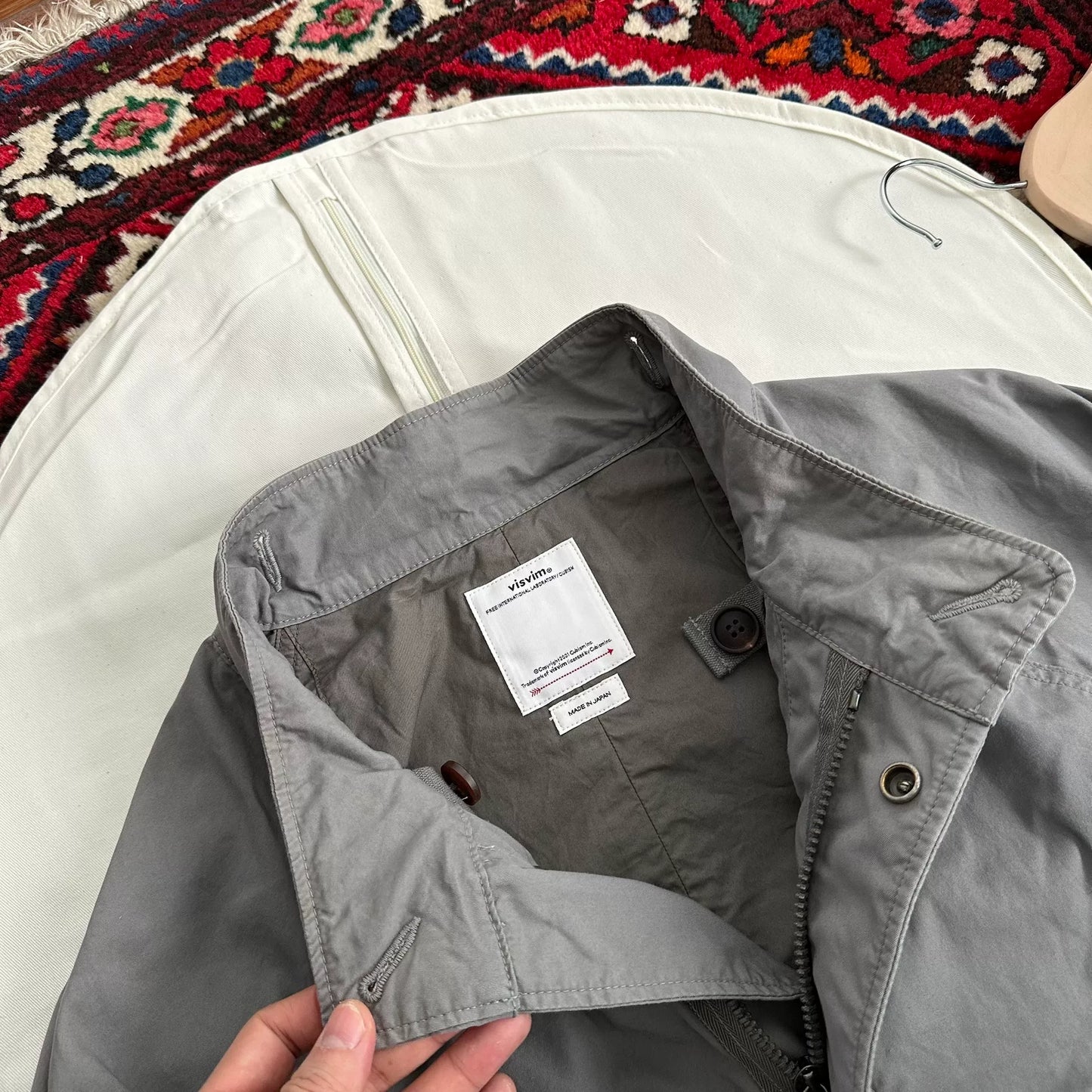 visvim six-five fishtail parka coat