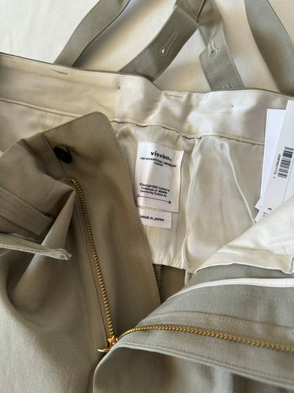VISVIM 24SS Khaki Suspender Pants