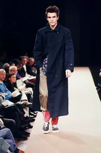 floral print shirt by comme des garcons