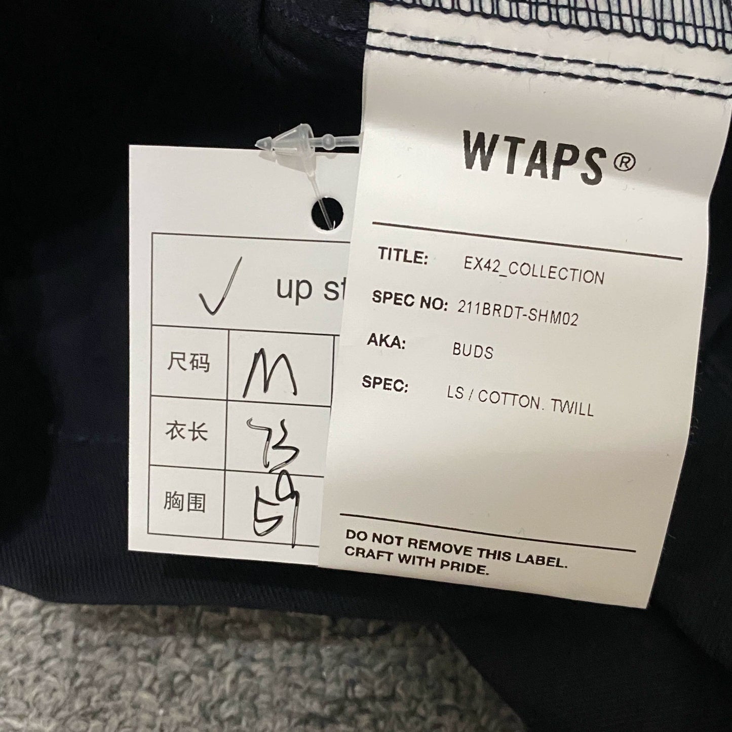 WTAPS 21SS BUDS Two-Pocket Shirt