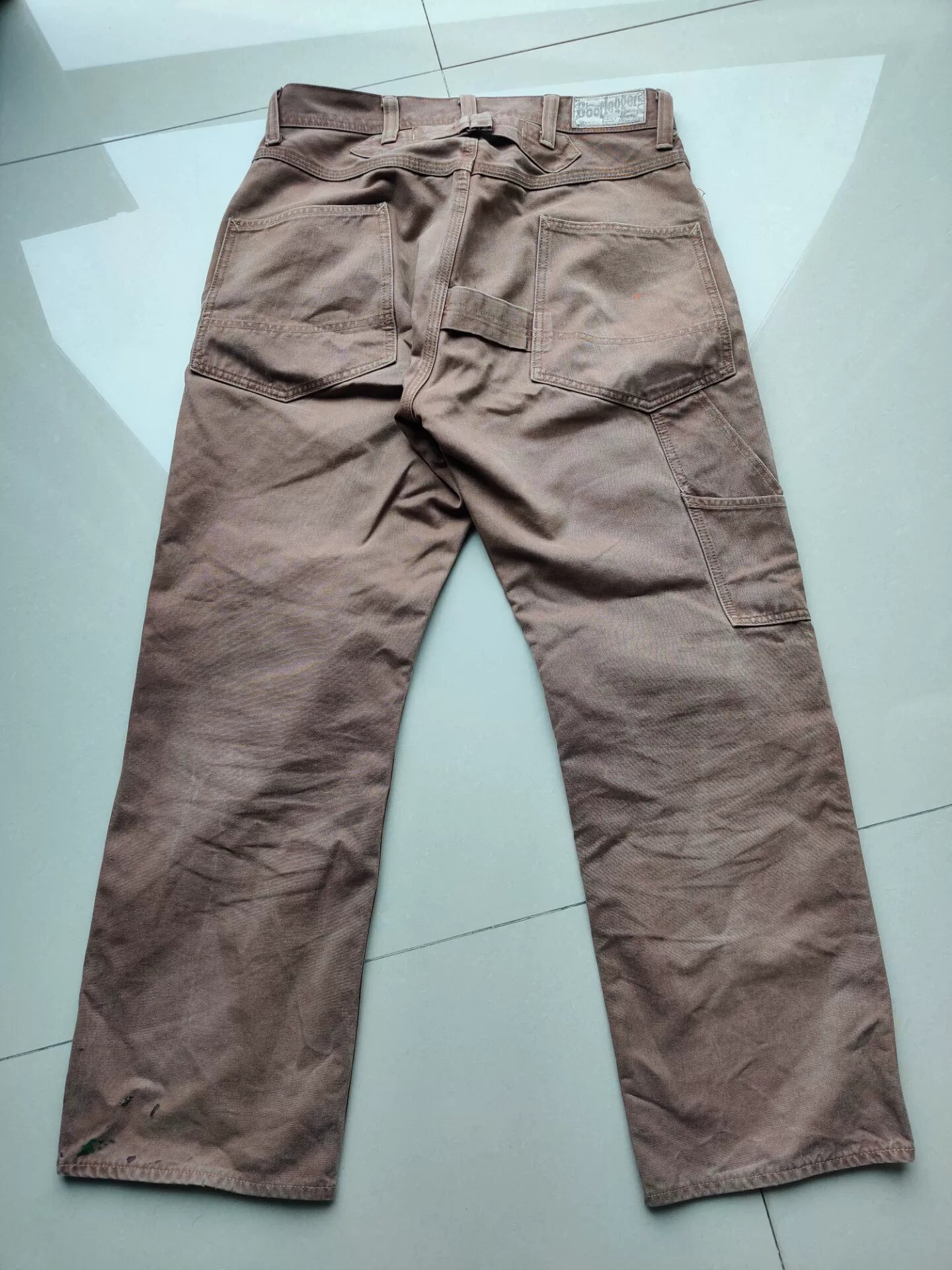 freewheelers bootleggers caramel color pants