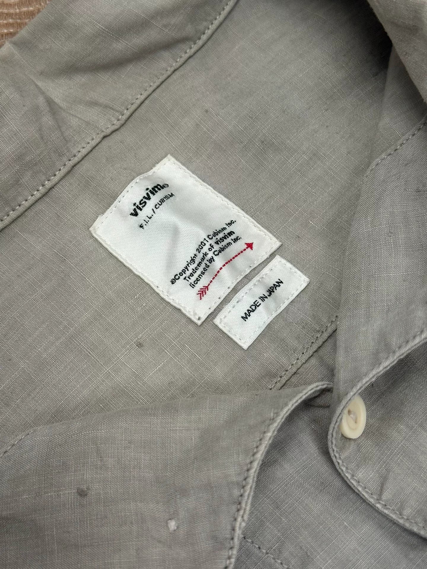 VISVIM 23SS PALMER L/S LINEN SHIRT