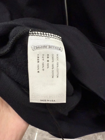 Chrome Hearts Pink Vine Horseshoe Zip Hoodie
