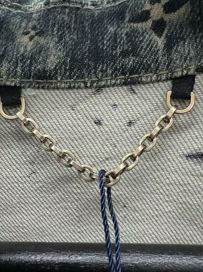 louis vuitton denim jacket with all-over print
