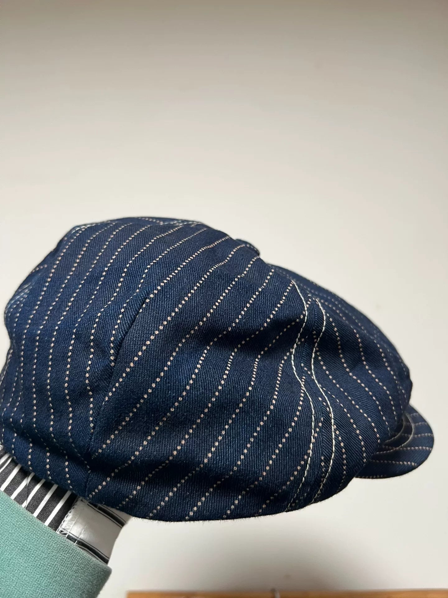 Freewheelers Discharge Print Newsboy Cap