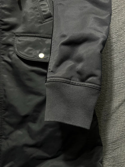 Rick Owens Nylon Bomber Jacket Size M