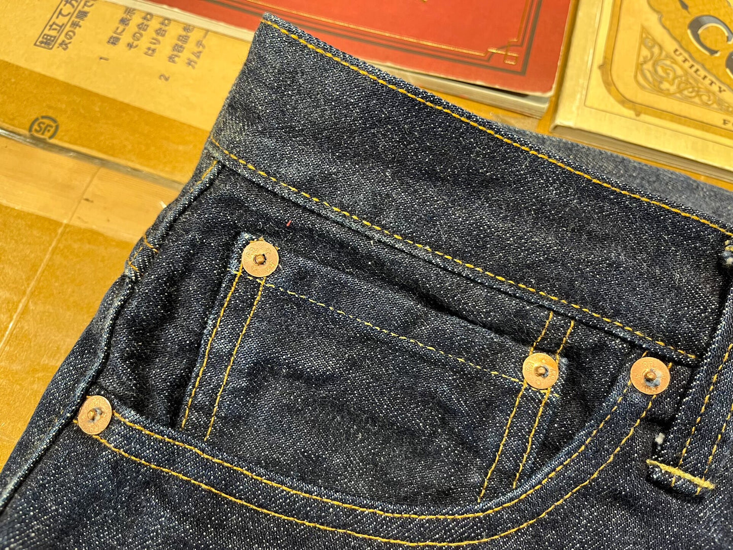 RRL Limited Double Layer Thick Jeans