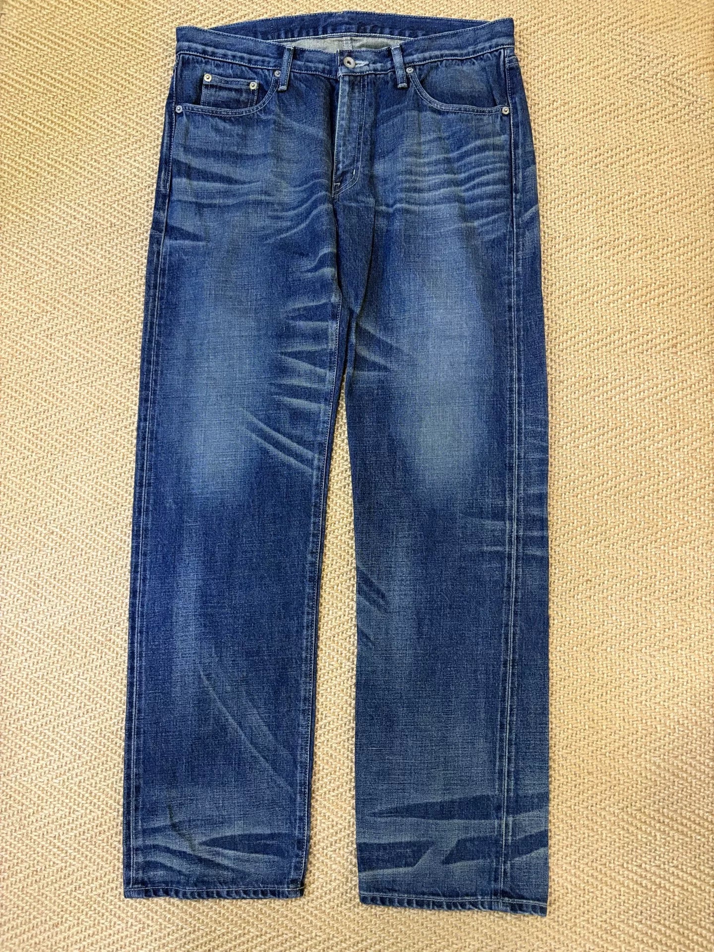 Neighborhood 08EX Distressed Wash Jeans