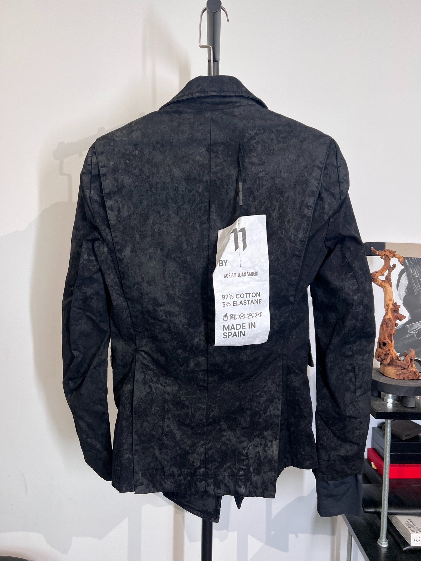 Boris Bidjan Saberi 11by BBS B1 Waxed Blazer