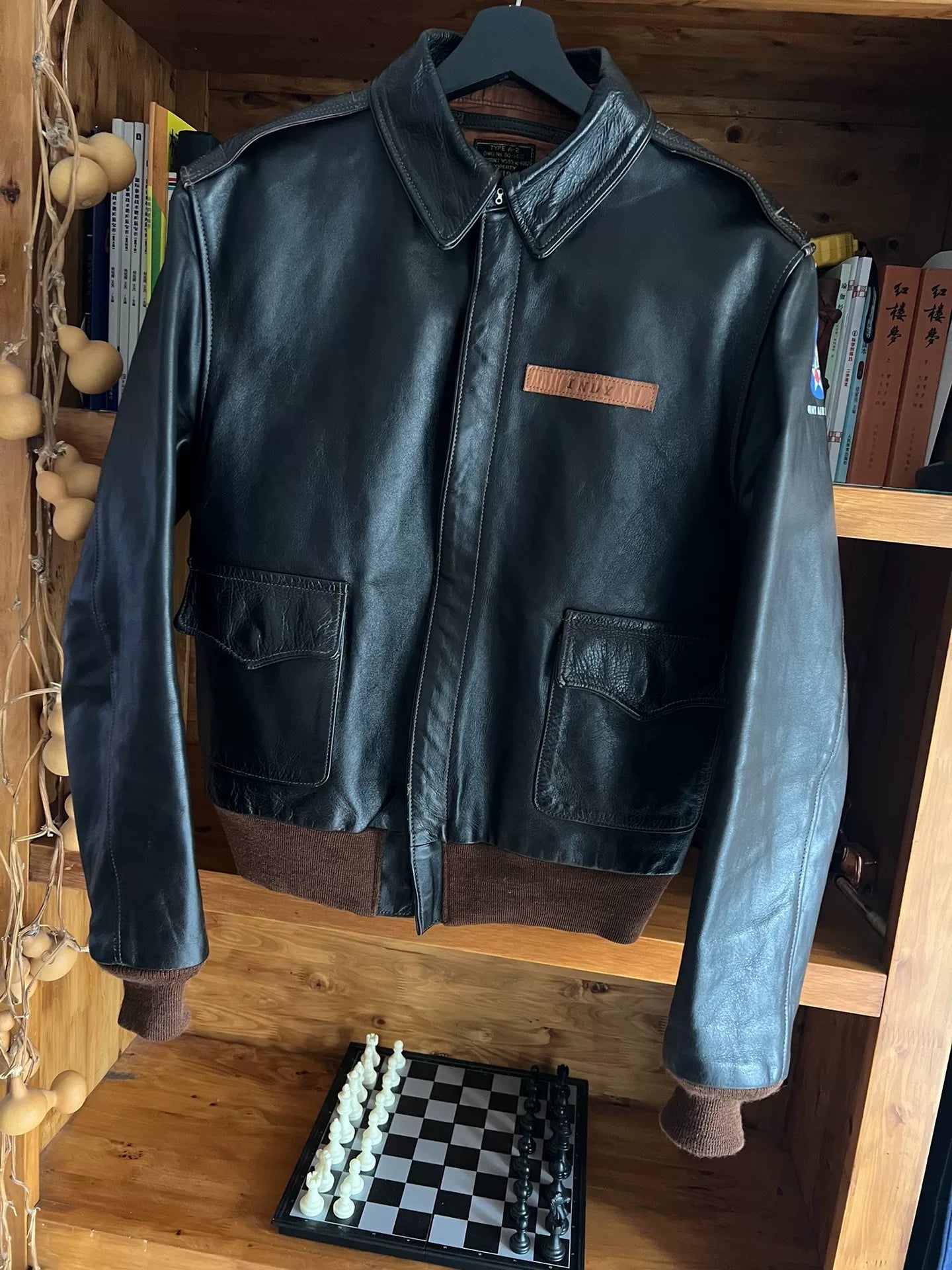 toys mccoy a2 flight jacket leather