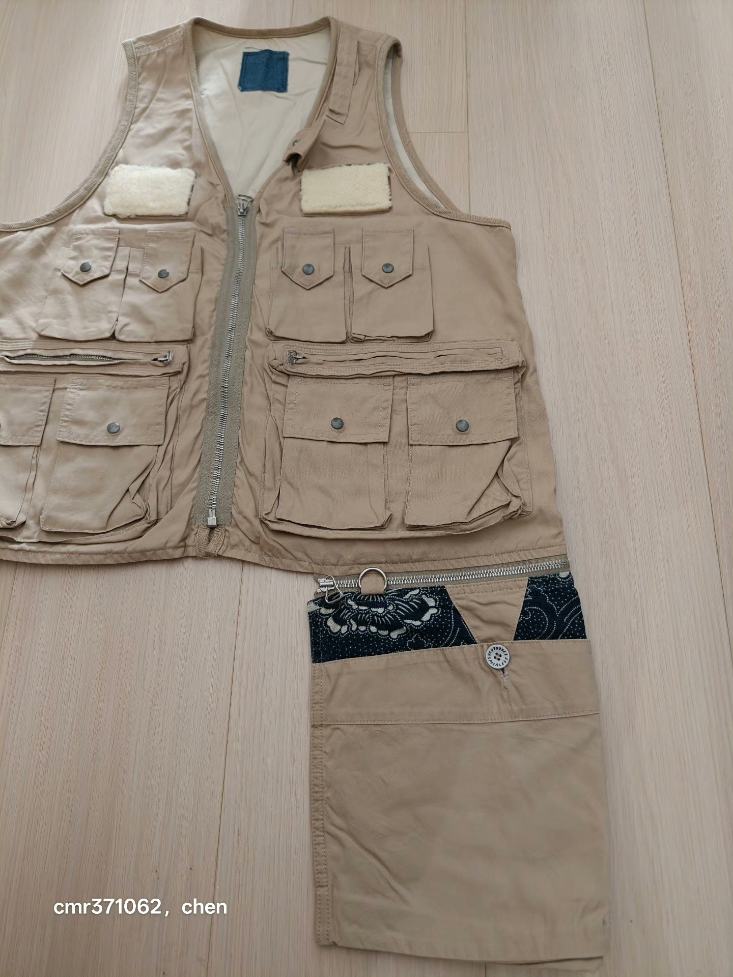 visvim ict fisherman vest