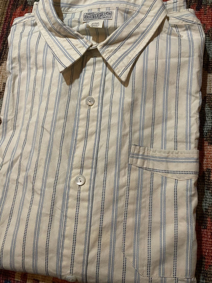 RRL Rare Vintage Striped Work Shirt
