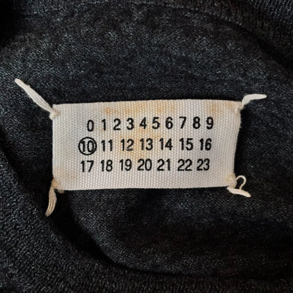 maison martin margiela 1999 black knit sweater