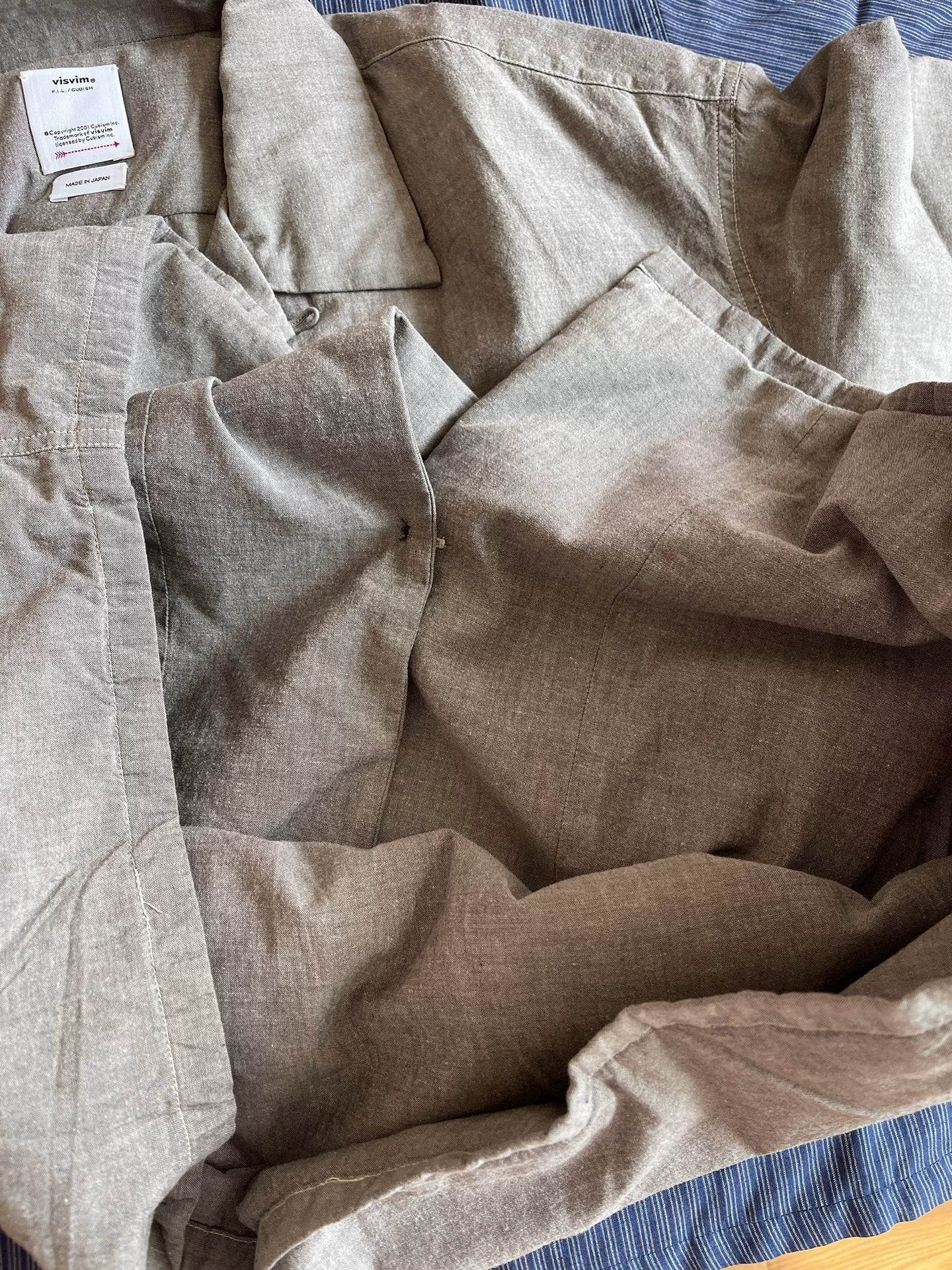 VISVIM 24ss WALLIS DOWN SHIRT