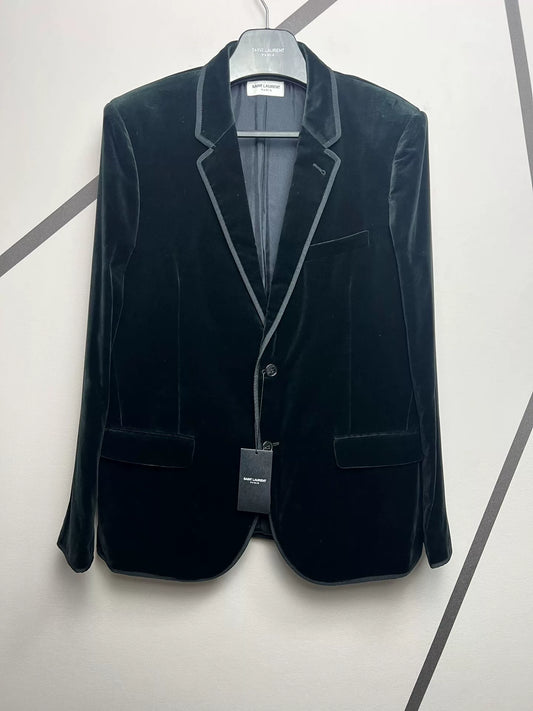 Saint Laurent SLP Velvet Court Blazer