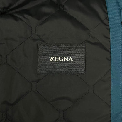 Ermenegildo Zegna Teal Tech Fabric Jacket