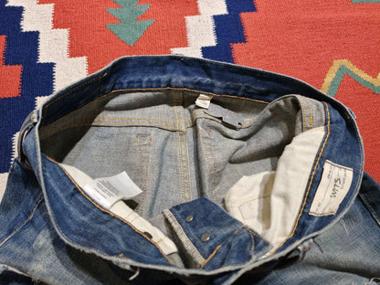 RRL Ralph Lauren Patchwork Denim Jeans