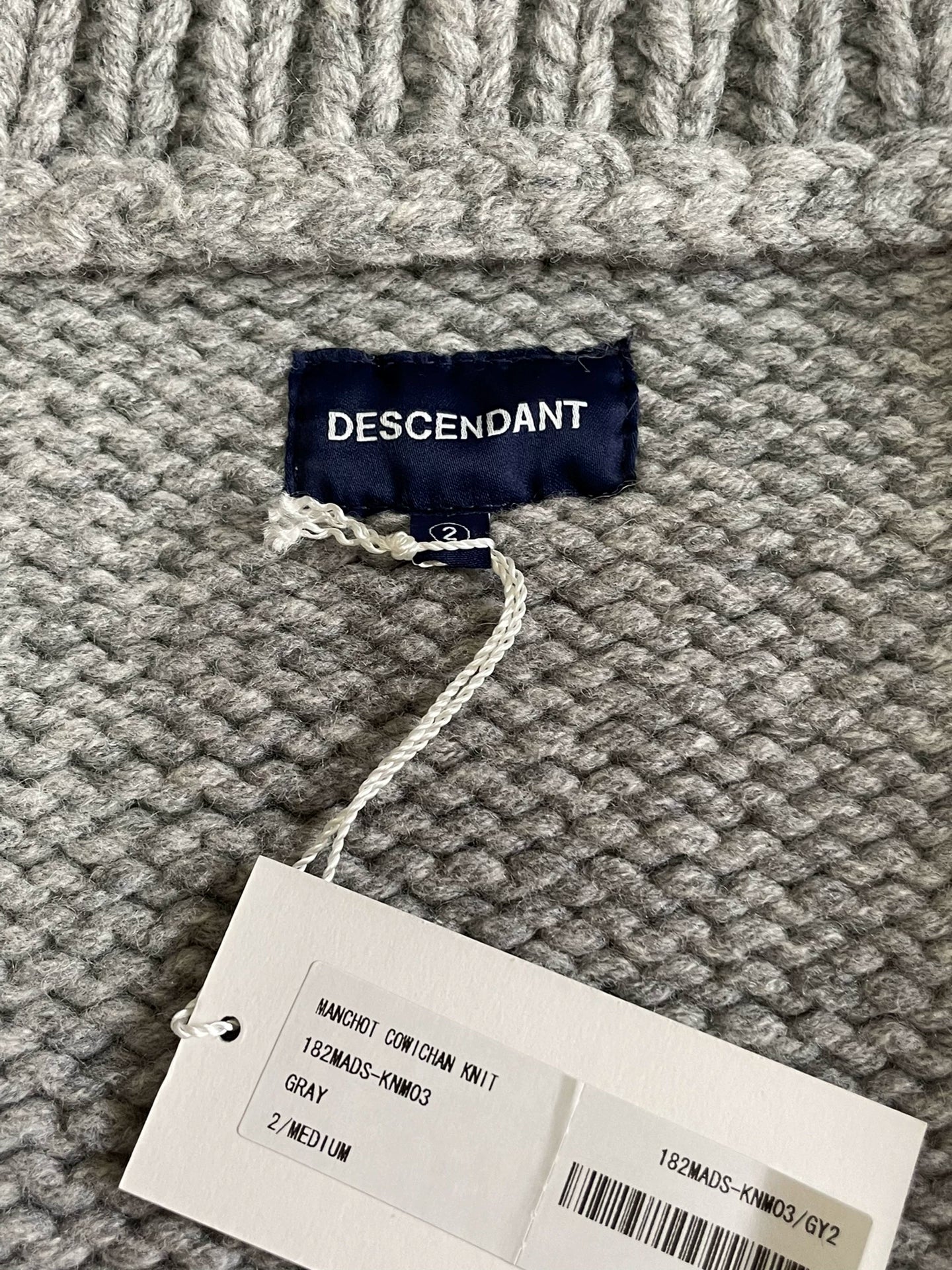 descendant manhot cowichan knit penguin sweater