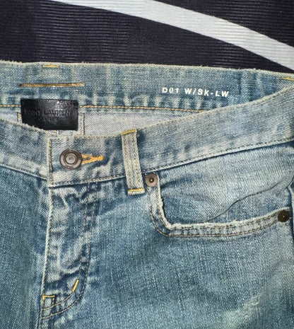 Saint Laurent SLP 14SS Distressed Jeans