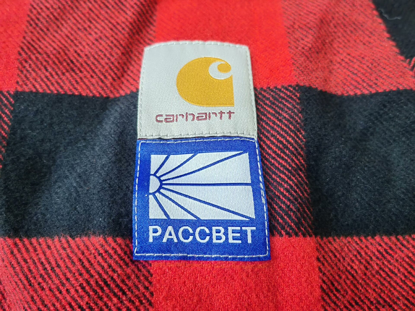 carhartt wip paccbest flannel shirt jacket