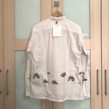 visvim 16SS KERCHIEF BORDER CHAMBRAY