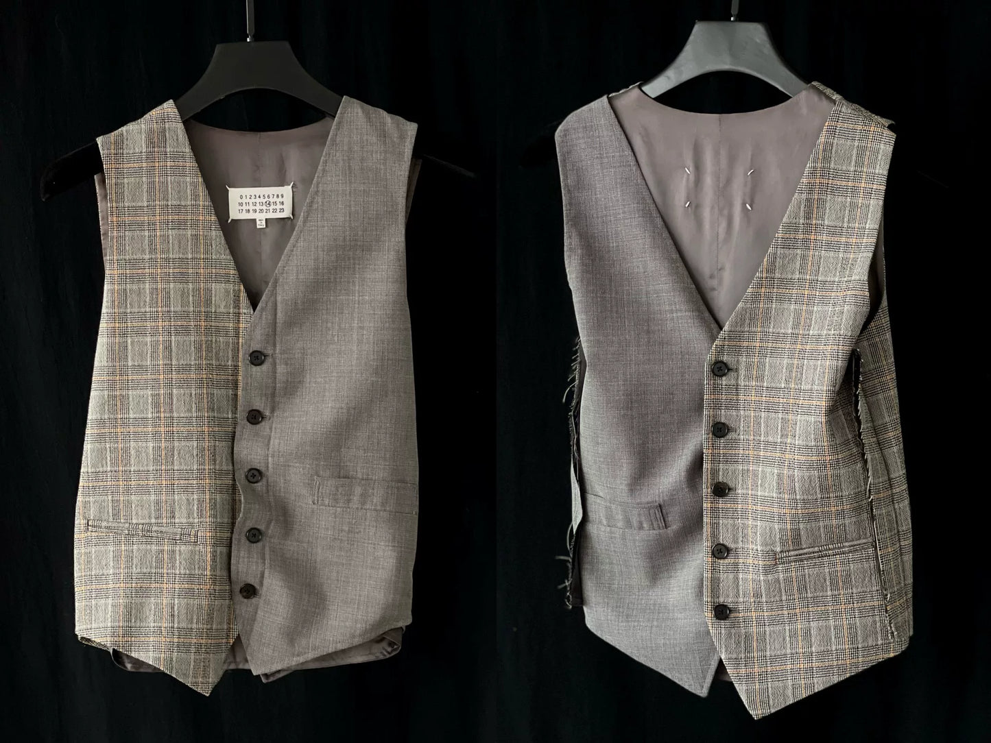 Maison Margiela Deconstructed Wool Vest