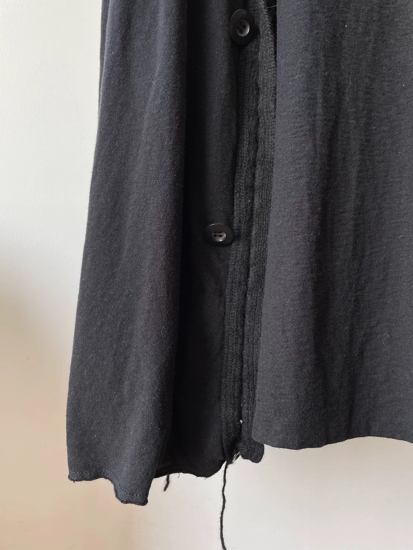 Yohji Yamamoto Pour Homme Black Cardigan