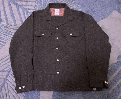 Visvim 22AW Boomer Donegal Wool Shirt