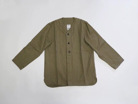 visvim dugout baseball-inspired shirt jacket