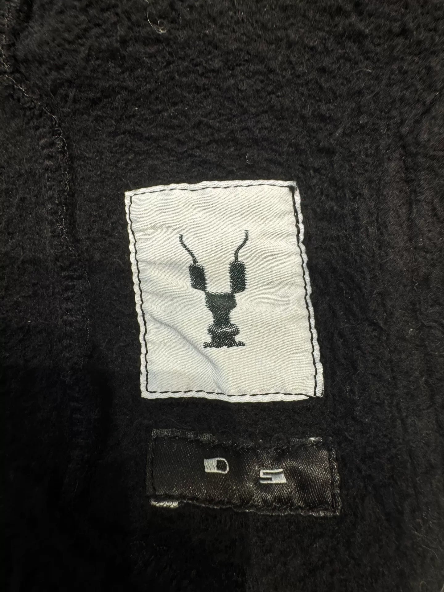 Rick Owens DRKSHDW Black Hooded Vest