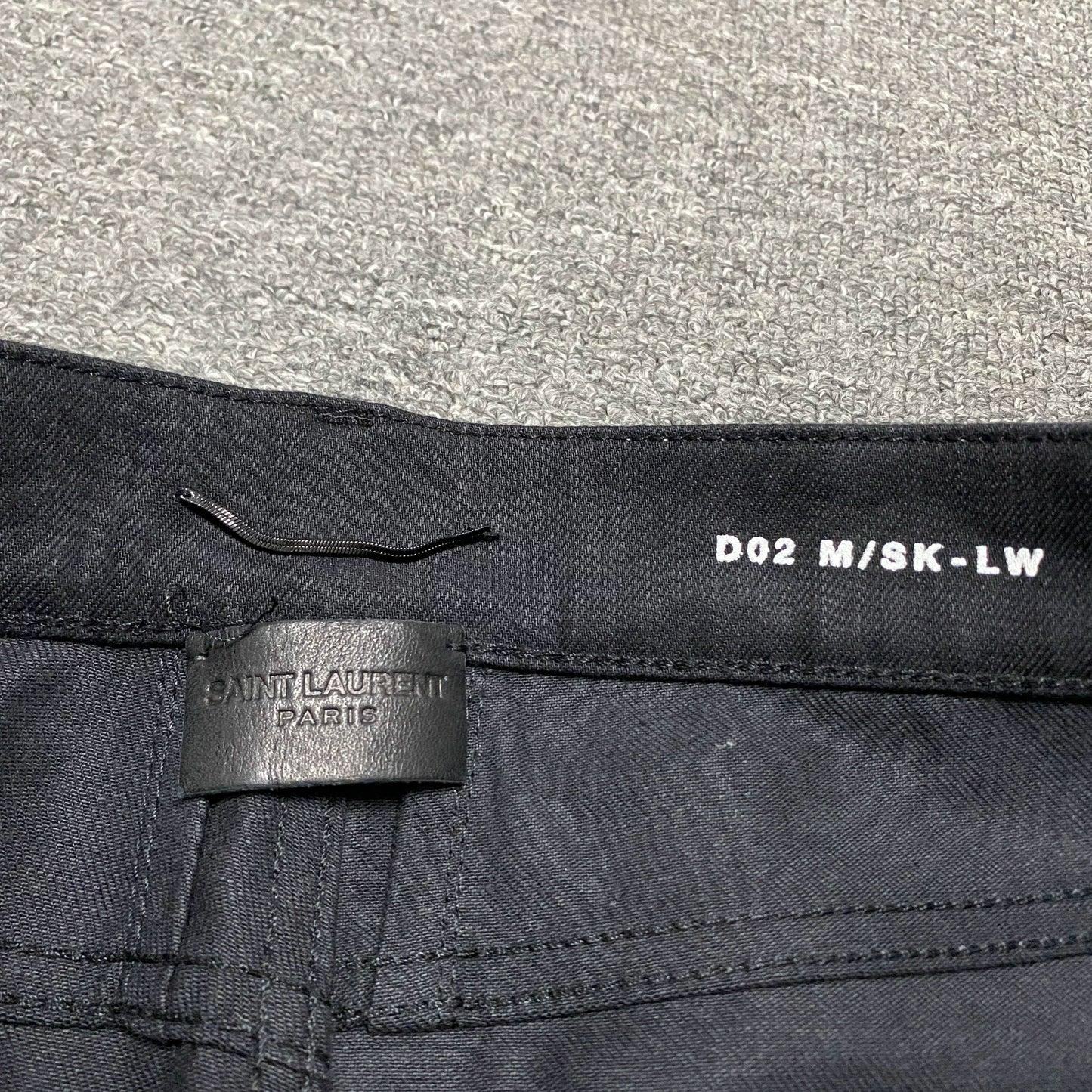 SAINT LAURENT 17SS Distressed Jeans