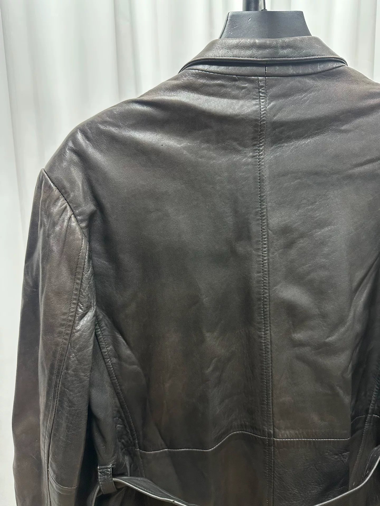 Yohji Yamamoto Leather Coat for Women