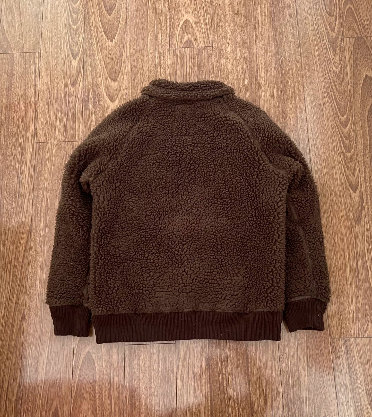 WTAPS Polar Jacket in Brown Fleece