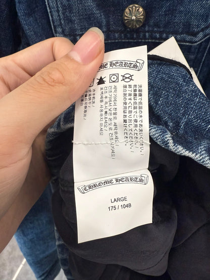 Chrome Hearts Workdog Denim Shirt Jacket