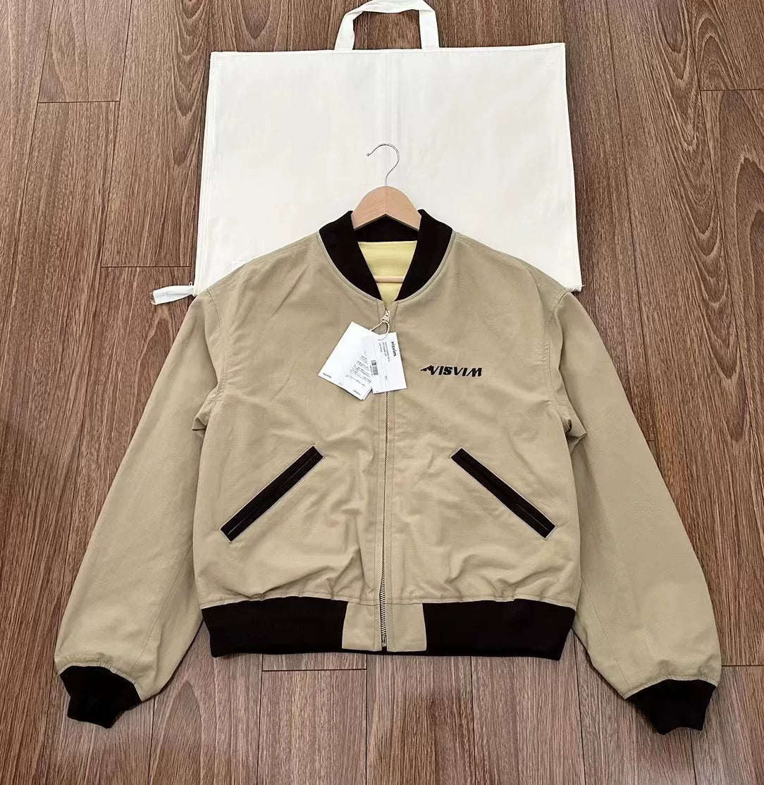 visvim douglas jacket beige wool blend