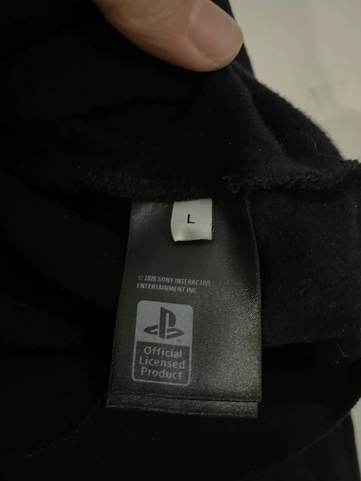 balenciaga ps5 cropped hoodie in black